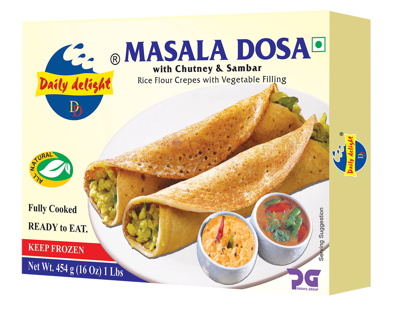 Masala Dosa 454g Daily Delight