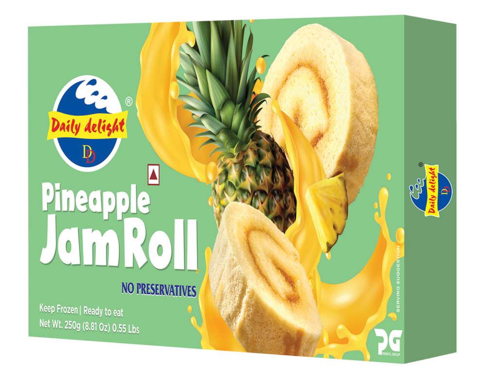 Pineapple Jam Roll Daily Delight